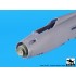 1/72 English Electric Lightning F2A Engines & Radar for Airfix kits
