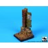 1/35 Column with Door Diorama Base (Dimensions: 70 x 70mm)