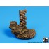 1/35 Stone Stairs with Column Diorama Base (Diameter: 40mm)