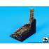 1/35 Small Column Section Diorama Base (Size: 80x60mm)