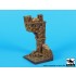 1/35 Ruined Entrance Base (Size: 60mm x 60mm)