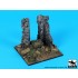 1/35 Berlin Ruin Base (90 x 90mm)