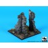 1/35 Berlin Ruin Base (90 x 90mm)