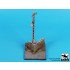 1/35 Base with Telegraph Pole (100mm x 100mm)