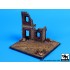 1/72 House Ruin (Europe) Base (110mm x 100mm)