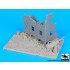 1/72 Street with House Ruin Diorama Base No.2 (150mm x 90mm)