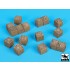 1/72 Sandbag Armoured Wall (HESCO) No.1