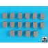 1/72 Sandbag Armoured Wall (HESCO) No.1