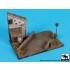 1/72 Street with House and Lamp Diorama Base (Base Size: 150mm x 90mm)