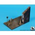 1/72 Street with House and Lamp Diorama Base (Base Size: 150mm x 90mm)