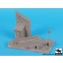 1/72 Street with House and Lamp Diorama Base (Base Size: 150mm x 90mm)