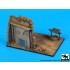 1/72 House Ruin with Well Base (150 x 100mm)