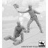 1/32 US Navy Aircraft Carrier Personnel 1941-45 Set Vol. 2 (2 figures)
