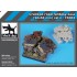 Cracked Road Fantasy Diorama Base (50mm x 50mm)