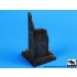 Post Apocalyptic Factory Ruin Section Fantasy Diorama Base (65mm x 65mm)