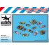 1/350 Deck Tractors Accessories set