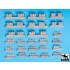 1/350 Deck Tractors Accessories set