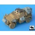 1/35 SdKfz. 222 & 223 Accessories Set for Tamiya kits, 12 resin parts
