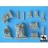 1/35 Italian SPG Semovente M40-75/18 Accessories Set for Tamiya kit