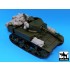 1/35 M3A1 Stuart Accessories / Stowage Set for Academy kit