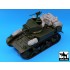 1/35 M3A1 Stuart Accessories / Stowage Set for Academy kit