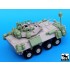 1/35 USMC LAV A2 Armored Vehicle Accessories Set for Trumpeter kit