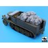 1/35 SdKfz.11 Halftrack Accessories Set for AFV Club kit