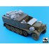 1/35 SdKfz.11 Halftrack Accessories Set for AFV Club kit