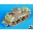 1/35 Sherman 75mm Normandy Stowage/Accessories set for Dragon kit