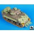 1/35 Sherman 75mm Normandy Stowage/Accessories set for Dragon kit