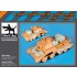 1/35 British Cruiser Mk.II Tank Stowage Accessories set for Bronco kit