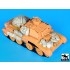 1/35 British Cruiser Mk.II Tank Stowage Accessories set for Bronco kit