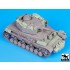 1/35 PzKpfw (Panzerkampfwagen) IV Ausf.J Accessories set for Dragon kit