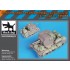 1/35 British Bishop Self-Propelled Artillery Vehicle Accessories set for Bronco kit
