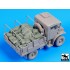 1/35 British Chevrolet 15 CWT Truck Accessories Set for Italeri kit
