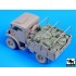 1/35 British Chevrolet 15 CWT Truck Accessories Set for Italeri kit