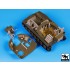 1/35 Self-Propelled Howitzer M109A2 Interior Accessories Set for AFV Club kit