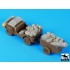 1/35 British Paratrooper Jeep Before Drop Accessories Set for Bronco kit