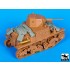 1/35 Carro Armato L6/40 Light Tank Accessories Set for Italeri kit