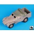 1/35 Russian BTR-40 APC Rolled Canvas Set for Trumpeter 05517 kit