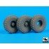 1/35 HEMTT Wheels Set (9 resin wheels)