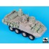 1/35 US Stryker WINT-T B Accessories Set with Equipment for Trumpeter kit