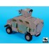 1/35 4x4 MRAP Accessories Set for Kinetic kit