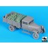 1/35 Soviet Truck GAZ-MM Mod 1943 Accessories Set for MiniArt #35134