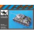 1/35 Soviet T-34-85 Medium Tank Detail Set for Zvezda kits