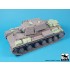 1/35 Russian Kv-1 Ehkranami Accessories Set for Trumpeter Kit