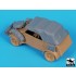 1/35 Kubelwagen Type 82 Big Accessory Set for Tamiya Kit