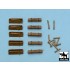 1/48 German Tiger I Ammo Boxes (10 boxes + ammo)