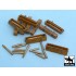 1/48 German Tiger I Ammo Boxes (10 boxes + ammo)