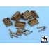 1/48 German Panther Ammo Boxes (10 boxes + ammo)